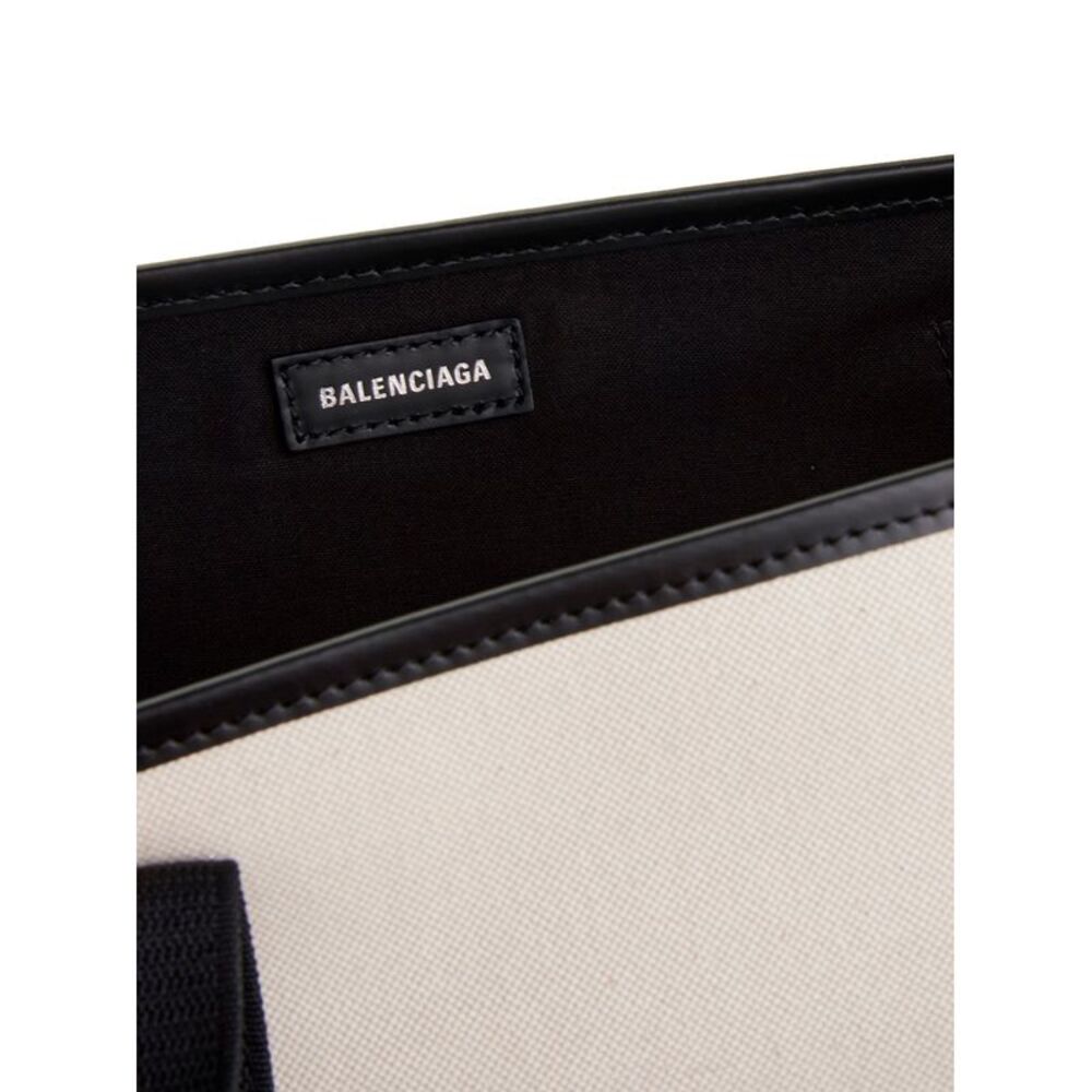 Balenciaga Bicolor Canvas Tote Women's Bag - Picture 4 of 4